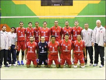 الأهلي يفوز بدوري الطائرة المصري