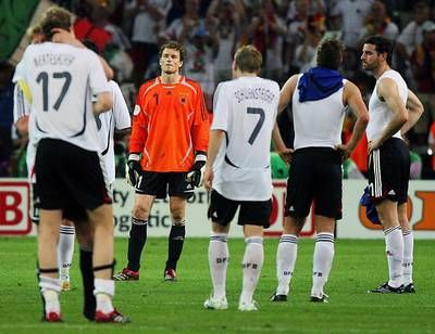 حسرة ألمانية في نصف نهائي كأس العالم 2006