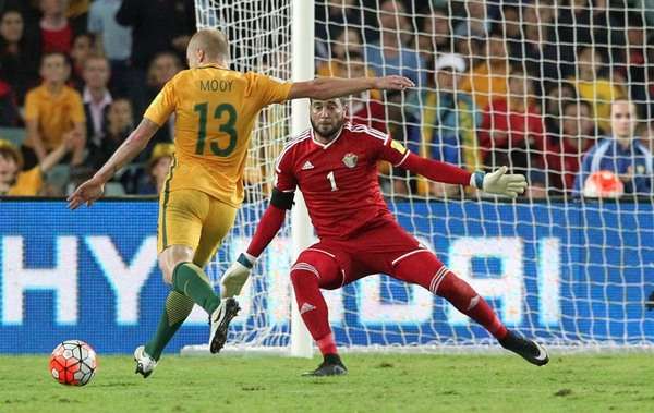 من لقاء الأردن واستراليا