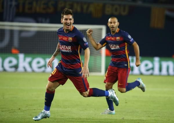 خافيير ماسكيرانو و ليونيل ميسي