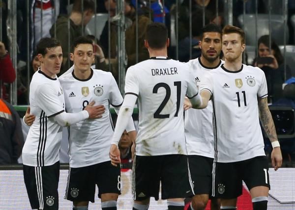 من مباراة ألمانيا ضد إيطاليا