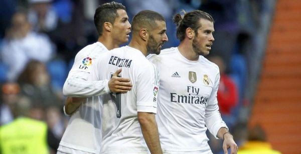 رونالدو وبيل وبنزيمة