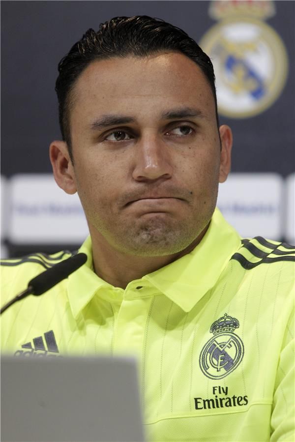 كيلور نافاس خلال المؤتمر الصحفي