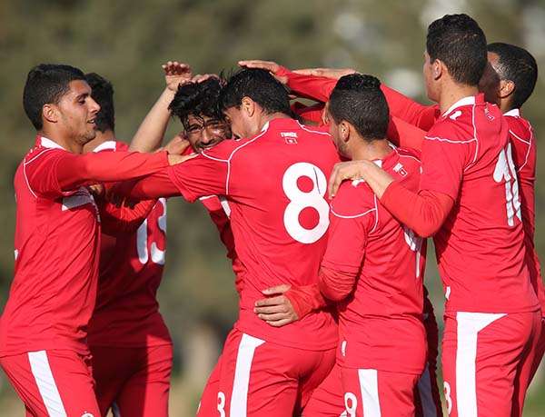 لاعبو المنتخب التونسي للشباب 