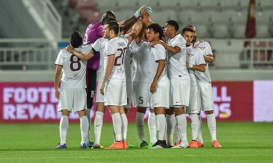 لاعبو الجيش القطري