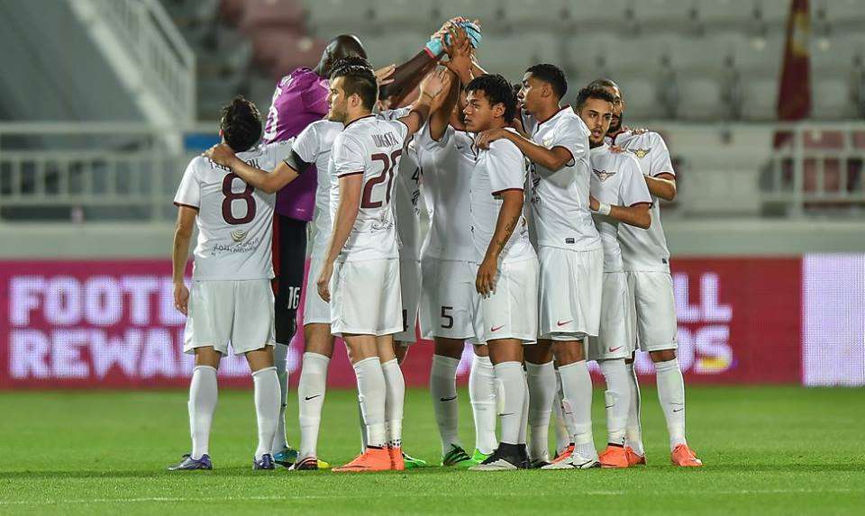 لاعبو الجيش القطري