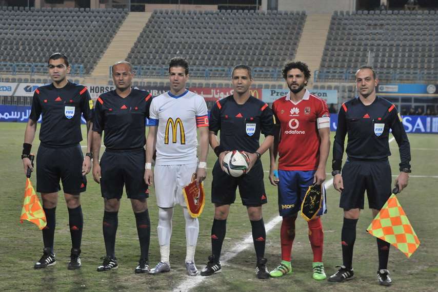 صورة من المباراة