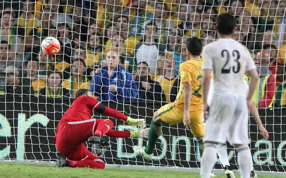 من لقاء الأردن أمام استراليا