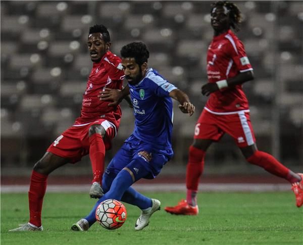 لقطة من مباراة الوحدة و الفتح