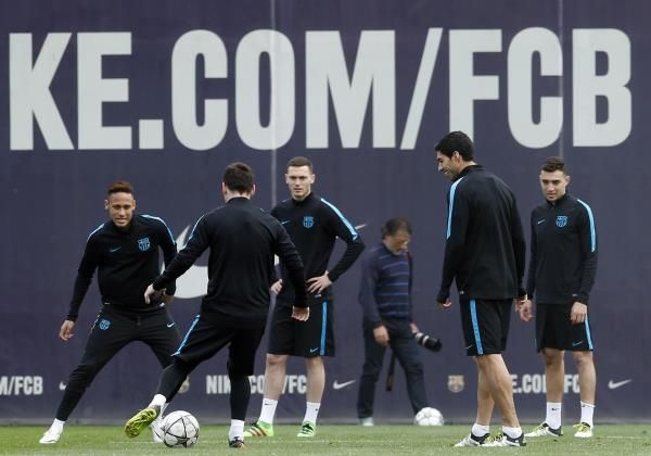 تحضيرات برشلونة لمباراة الاتليتيكو 