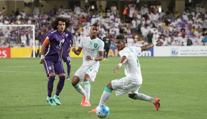 من أرشيف مباريات العين والأهلي