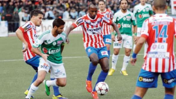 من أرشيف مباريات الرجاء مع المغرب التطواني 