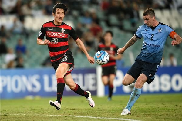 من مباراة سيدني وبوهانج ستيلرز