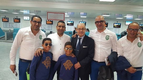 من رحلة الملعب القابسي الى لوزاكا