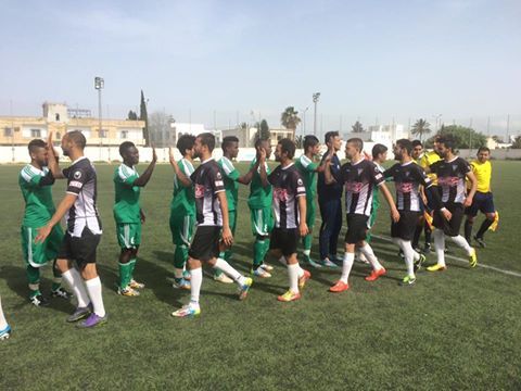 صورة من اللقاء الودي 