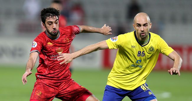 لقطة من مباراة إياب لخويا و النصر
