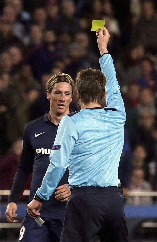 لحظة طرد توريس 