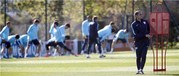 فالفيردي في التدريبات اليوم