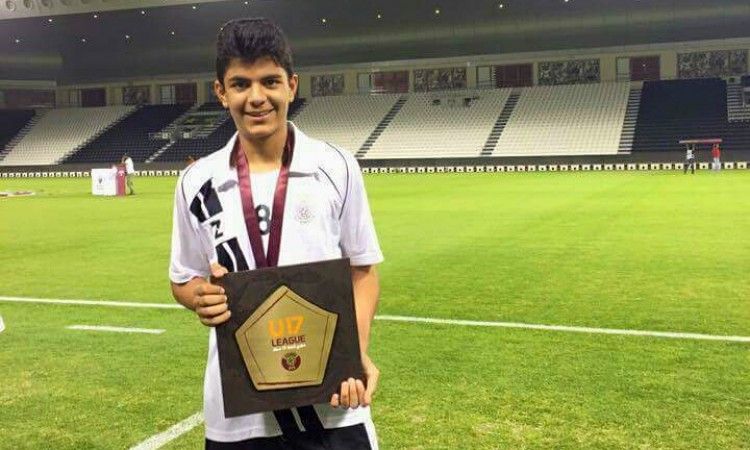 احمد سهيل صابر - السد القطري وعمره 17 سنة