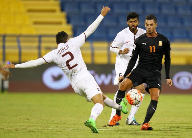 مباراة سابقة بين الجيش و أم صلال