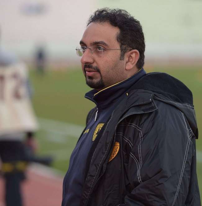 فاروق العوضي المنسق الإعلامي للقادسية الكويتي