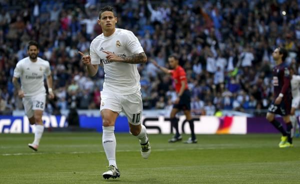 رودريجيز سجل هدفين