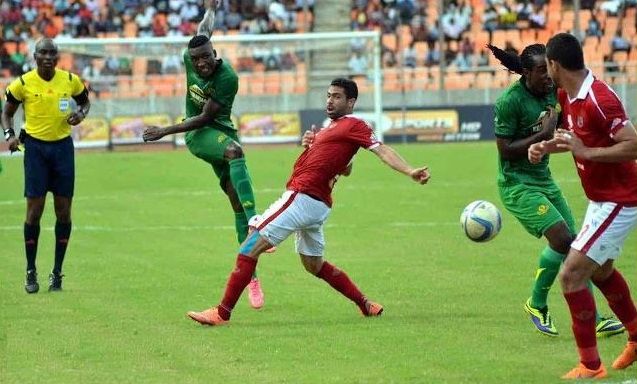 من مباراة الأهلي ويانج أفريكانز