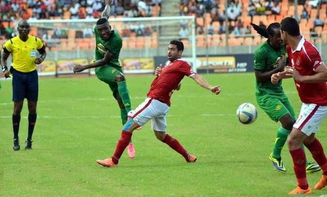 من مباراة الأهلي ويانج أفريكانز