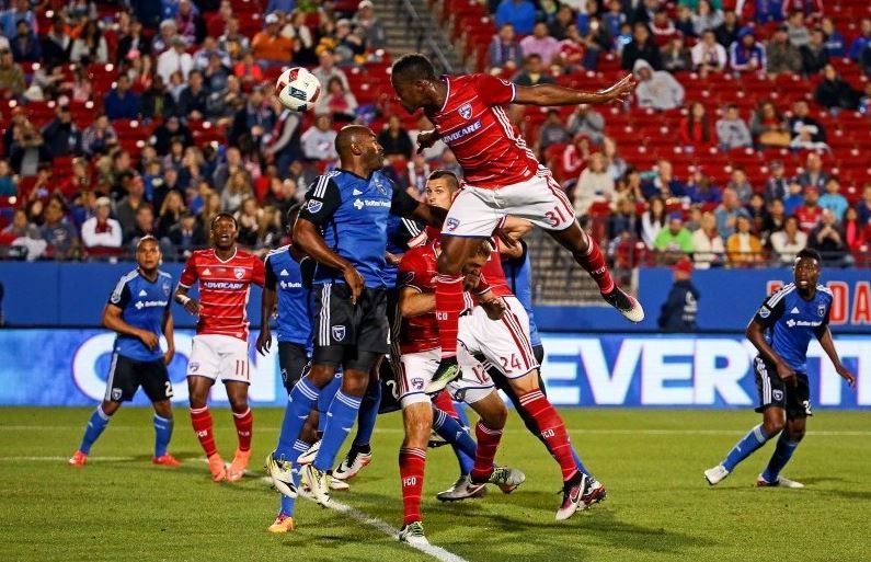 من مباراة دالاس و سان خوسيه إيرثكويكس