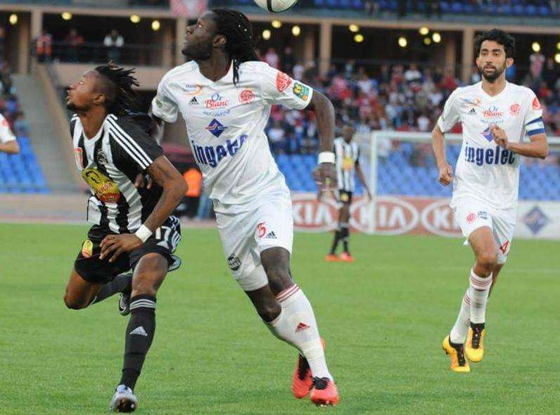 لقطة من مباراة الوداد ومازيمبي