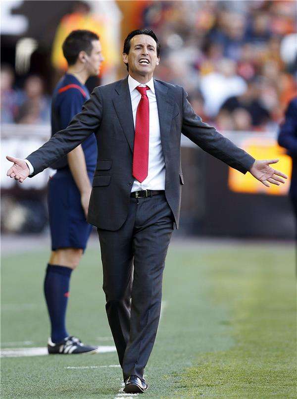 ايمري في مباراة اليوم