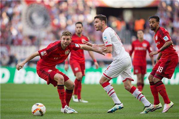 لقطة من مباراة كولن و باير ليفركوزن