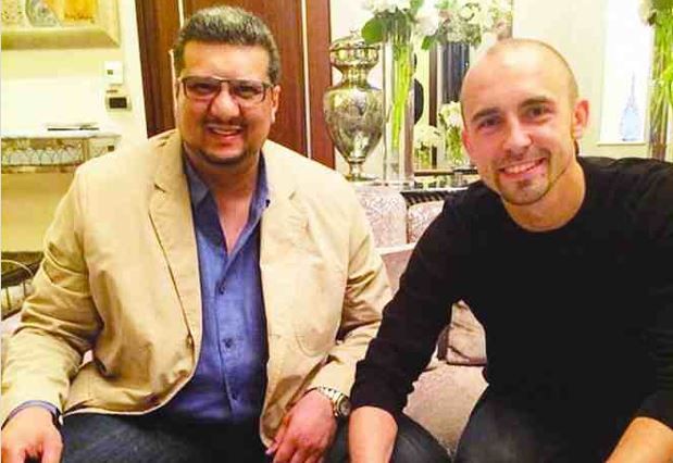 ادريان ميرزيفسكي و الأمير فيصل بن تركي