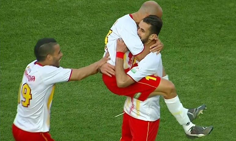 صورة من المباراة