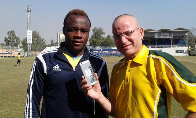 اكاتشو اكوري مع مراسل كووورة