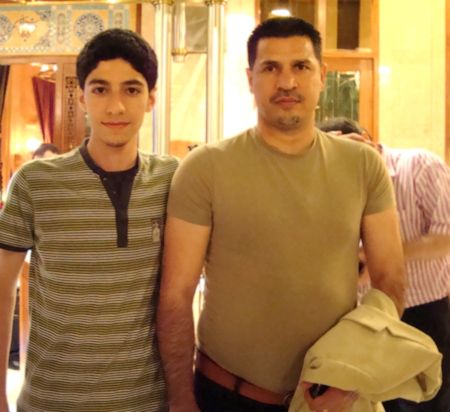 الزميل حسن علي مع علي دائي