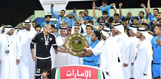 فريق حتا يتوج بدرع الدرجة الأولى