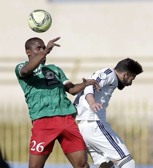 لقطة من المباراة