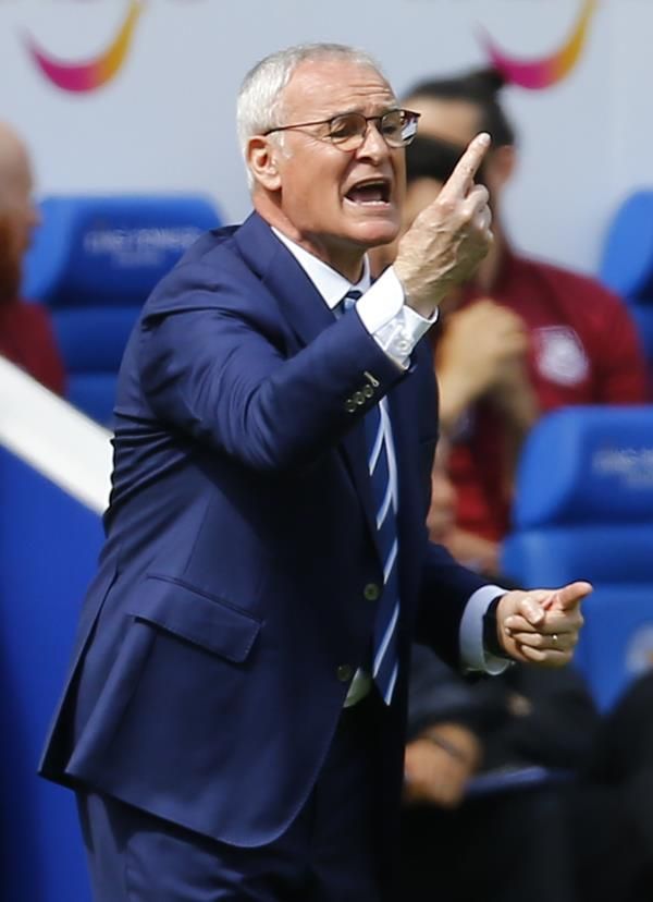 رانييري في مباراة اليوم