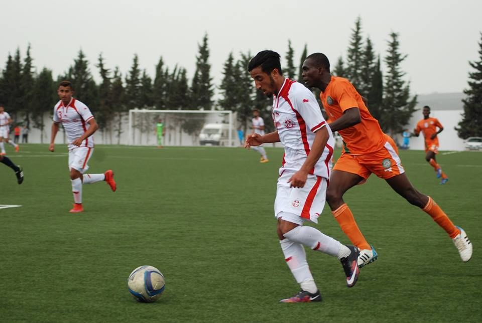 من مباراة الذهاب بين تونس و النيجر   