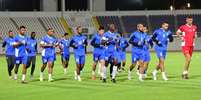 صورة تداريب فريق العين الإماراتي