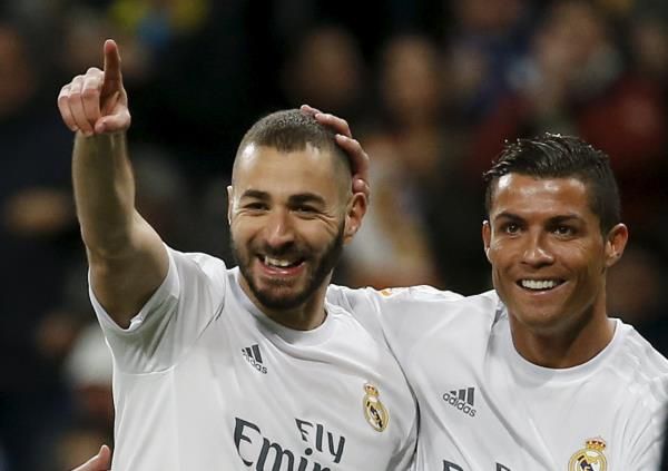 رونالدو وبنزيمة