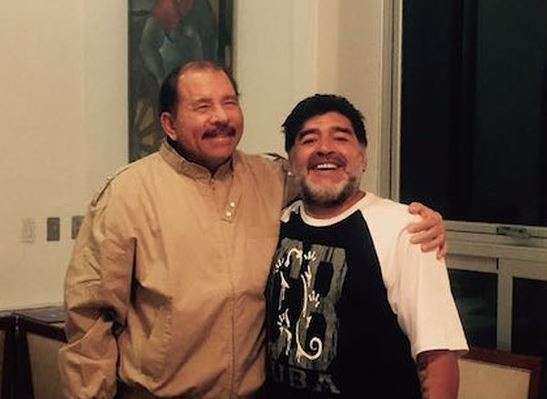 مارادونا و دانييل أورتيجا