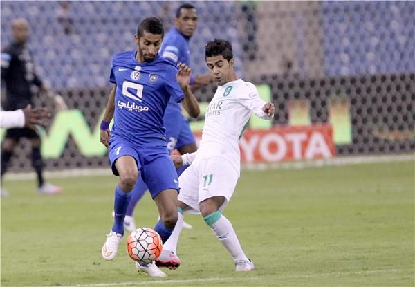 لقطة من مباراة الذهاب 