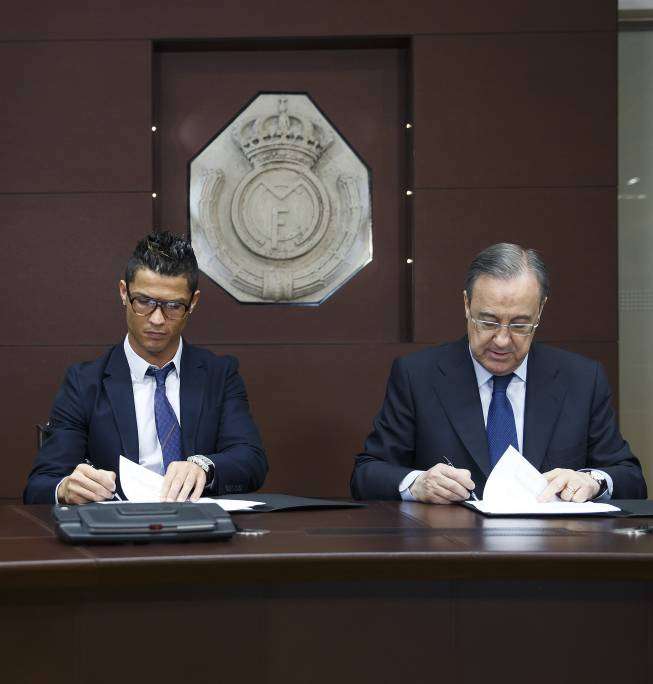 رونالدو وبيريز