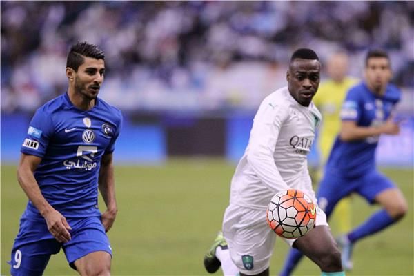 لقطة من مباراة الذهاب 