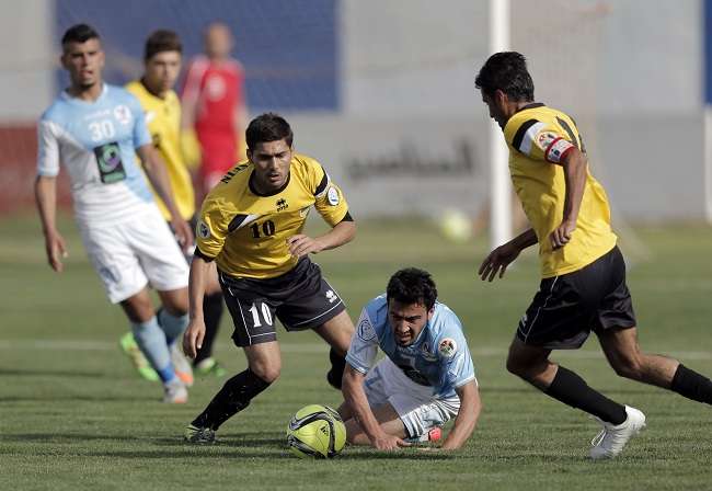 صورة من المباراة