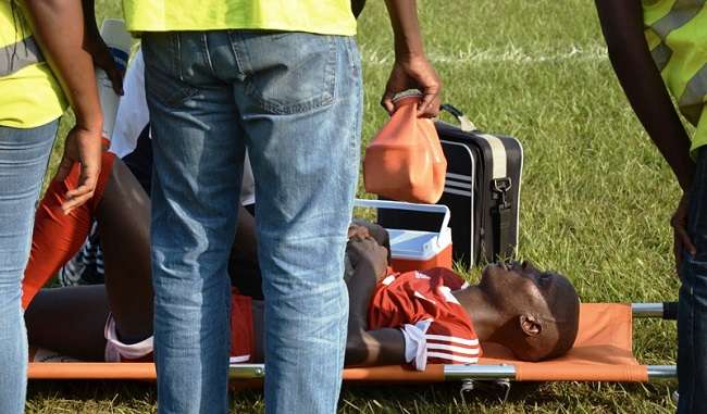 الطاهر الحاج  خرج مصابا ولم يكمل الشوط الأمل في مباراة السودان ضد ساحل العاج