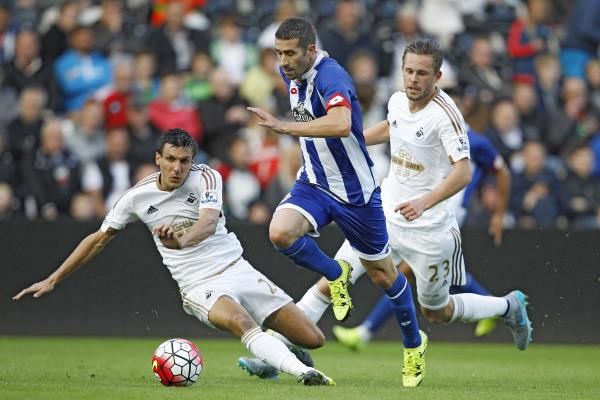 روبن جارسيا "كاني" في مباراة فريقه أمام سوانزي