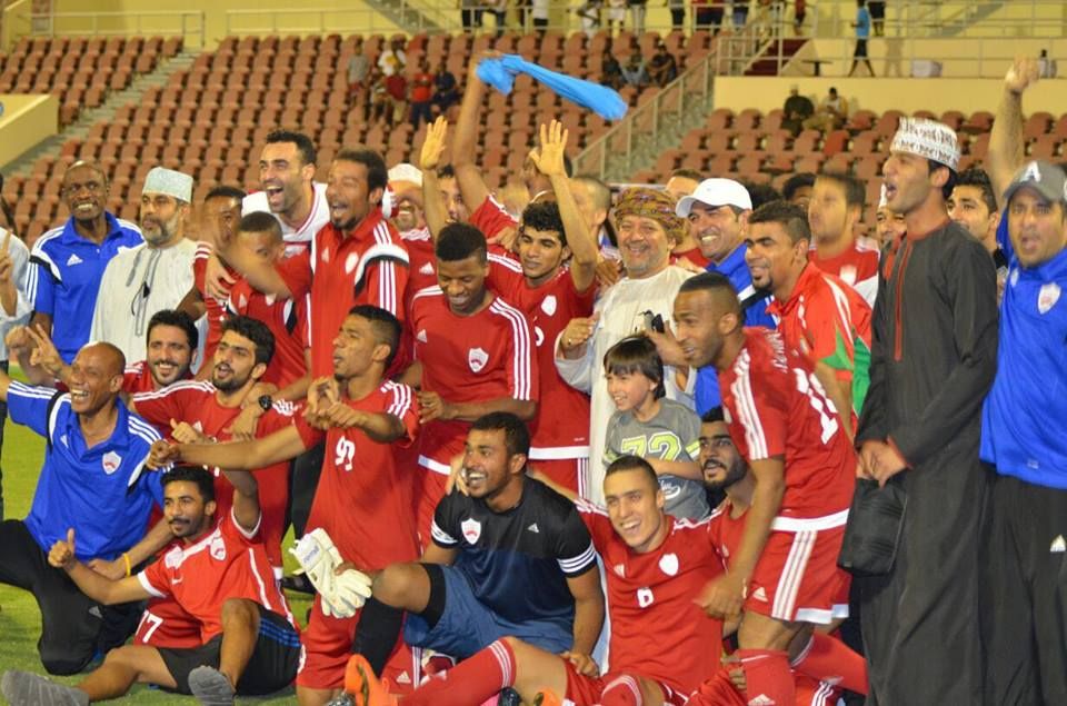 فرحة فريق عمان العماني